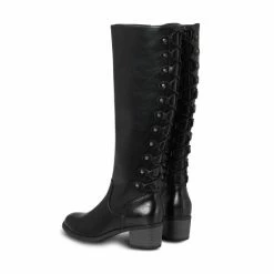 Joe Browns Black Sweet Rider Lace Back Boots -Joe Browns shop unnamed file 2173
