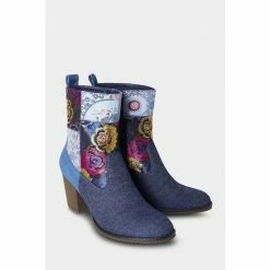 Joe Browns Blue Rialto Bridge Denim Boots