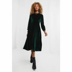 Joe Browns Green Etta Velour Dress 2 Joe Browns Green Etta Velour Dress -Joe Browns shop unnamed file 22