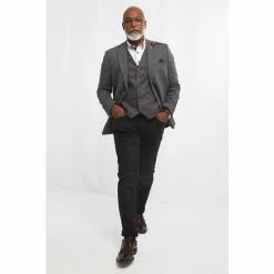 Joe Browns Grey Smart Herringbone Blazer -Joe Browns shop unnamed file 2222