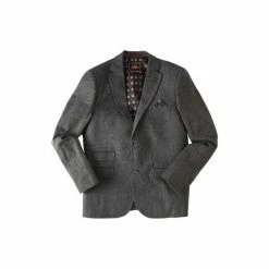 Joe Browns Grey Smart Herringbone Blazer -Joe Browns shop unnamed file 2225