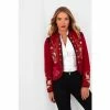 Joe Browns Red Enchanting Embroidered Jacket