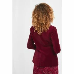Joe Browns Burgundy Red Smart Moleskin Jacket -Joe Browns shop unnamed file 2234