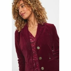 Joe Browns Burgundy Red Smart Moleskin Jacket -Joe Browns shop unnamed file 2235