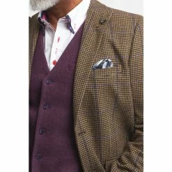Joe Browns Brown Vintage Style Tweed Check Blazer -Joe Browns shop unnamed file 2241