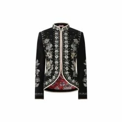 Joe Browns Black Standout Boutique Embroidered Jacket -Joe Browns shop unnamed file 2303