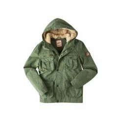Joe Browns Green Faux Fur Lined Hooded Military Style Jacket -Joe Browns shop unnamed file 2328