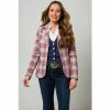 Joe Browns Pink Rose Check Jacket