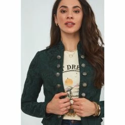 Joe Browns Green Must Have Military Style Jacket -Joe Browns shop unnamed file 2361