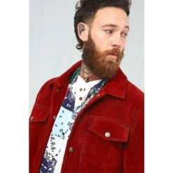 Joe Browns Red Good Times Suede Jacket -Joe Browns shop unnamed file 2371