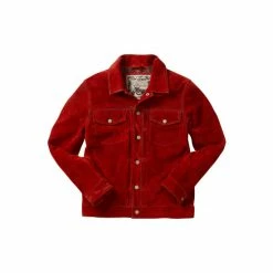Joe Browns Red Good Times Suede Jacket -Joe Browns shop unnamed file 2372