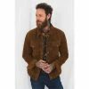 Joe Browns Brown Classic Western Suede Leather Jacket
