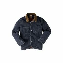 Joe Browns Blue Cord Button Up Workwear Style Jacket -Joe Browns shop unnamed file 2398