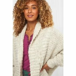 Joe Browns Neutral Super Comfy Wrap Cardigan -Joe Browns shop unnamed file 2420