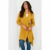 Joe Browns Yellow Asymmetric Buckle Wrap Cardigan