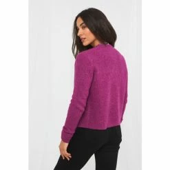 Joe Browns Purple Vintage Style Wrap Cardigan -Joe Browns shop unnamed file 2440