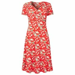 Joe Browns Red Rachel Jersey Dress -Joe Browns shop unnamed file 247