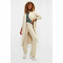 Joe Browns Neutral Comfy Longline Cardigan