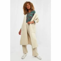 Joe Browns Neutral Comfy Longline Cardigan -Joe Browns shop unnamed file 2478