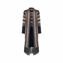 Joe Browns Blue Longline Tassel Hem Cardigan -Joe Browns shop unnamed file 2486