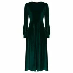 Joe Browns Green Etta Velour Dress 5 Joe Browns Green Etta Velour Dress -Joe Browns shop unnamed file 25