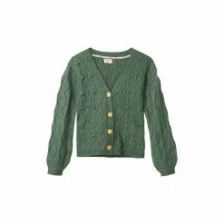Joe Browns Green Comfy Button Up Bobble Cardigan -Joe Browns shop unnamed file 2503