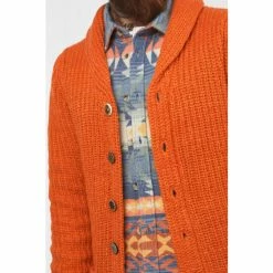 Joe Browns Orange Tide Knitted Button Up Cardigan -Joe Browns shop unnamed file 2508