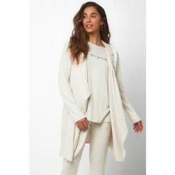 Joe Browns Cream Drapey Waterfall Cardigan