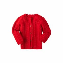 Joe Browns Red Pretty Cable Cardigan -Joe Browns shop unnamed file 2549