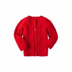 Joe Browns Red Pretty Cable Cardigan -Joe Browns shop unnamed file 2550