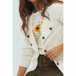 Joe Browns White Joe's Favourite Cardigan -Joe Browns shop unnamed file 2579