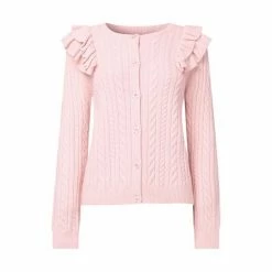Joe Browns Pink Romantic Ruffles Cardigan -Joe Browns shop unnamed file 2597