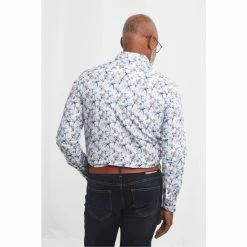 Joe Browns White Delicate Flowers Floral Shirt -Joe Browns shop unnamed file 2631