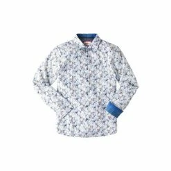 Joe Browns White Delicate Flowers Floral Shirt -Joe Browns shop unnamed file 2633