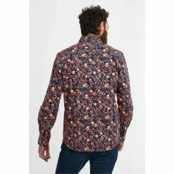 Joe Browns Orange Funky Floral Shirt -Joe Browns shop unnamed file 2637