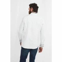 Joe Browns White Standout Button Detail Smart Shirt -Joe Browns shop unnamed file 2643