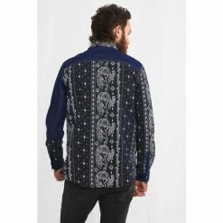 Joe Browns Blue Mix And Match Bandana Print Shirt -Joe Browns shop unnamed file 2667