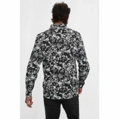 Joe Browns Black Monochrome Floral Shirt -Joe Browns shop unnamed file 2674