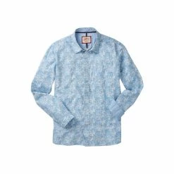 Joe Browns Blue Summer Leaf Shirt 2 Joe Browns Blue Summer Leaf Shirt -Joe Browns shop unnamed file 2701