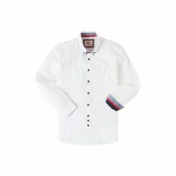 Joe Browns White Classic Double Collar Shirt -Joe Browns shop unnamed file 2714
