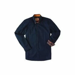 Joe Browns Blue Double Collar Detailed Shirt -Joe Browns shop unnamed file 2726
