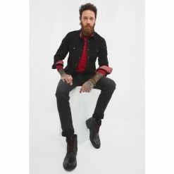 Joe Browns Black On The Road Denim Shirt -Joe Browns shop unnamed file 2735