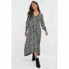 Joe Browns Black Striking V Neck Long Sleeve Dress