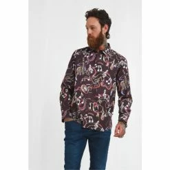 Joe Browns Black Funky Jazz Band Music Notes Shirt