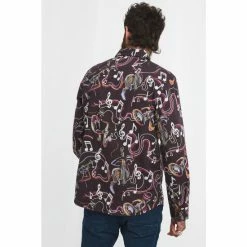 Joe Browns Black Funky Jazz Band Music Notes Shirt -Joe Browns shop unnamed file 2753