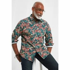 Joe Browns Black Standout Paisley Shirt