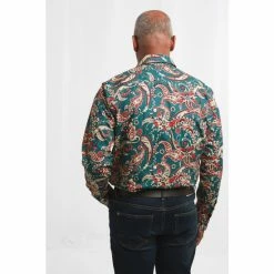 Joe Browns Black Standout Paisley Shirt -Joe Browns shop unnamed file 2759