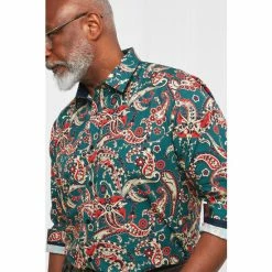 Joe Browns Black Standout Paisley Shirt -Joe Browns shop unnamed file 2760