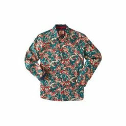 Joe Browns Black Standout Paisley Shirt -Joe Browns shop unnamed file 2761
