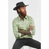 Joe Browns Green Mixed Music Print Shirt